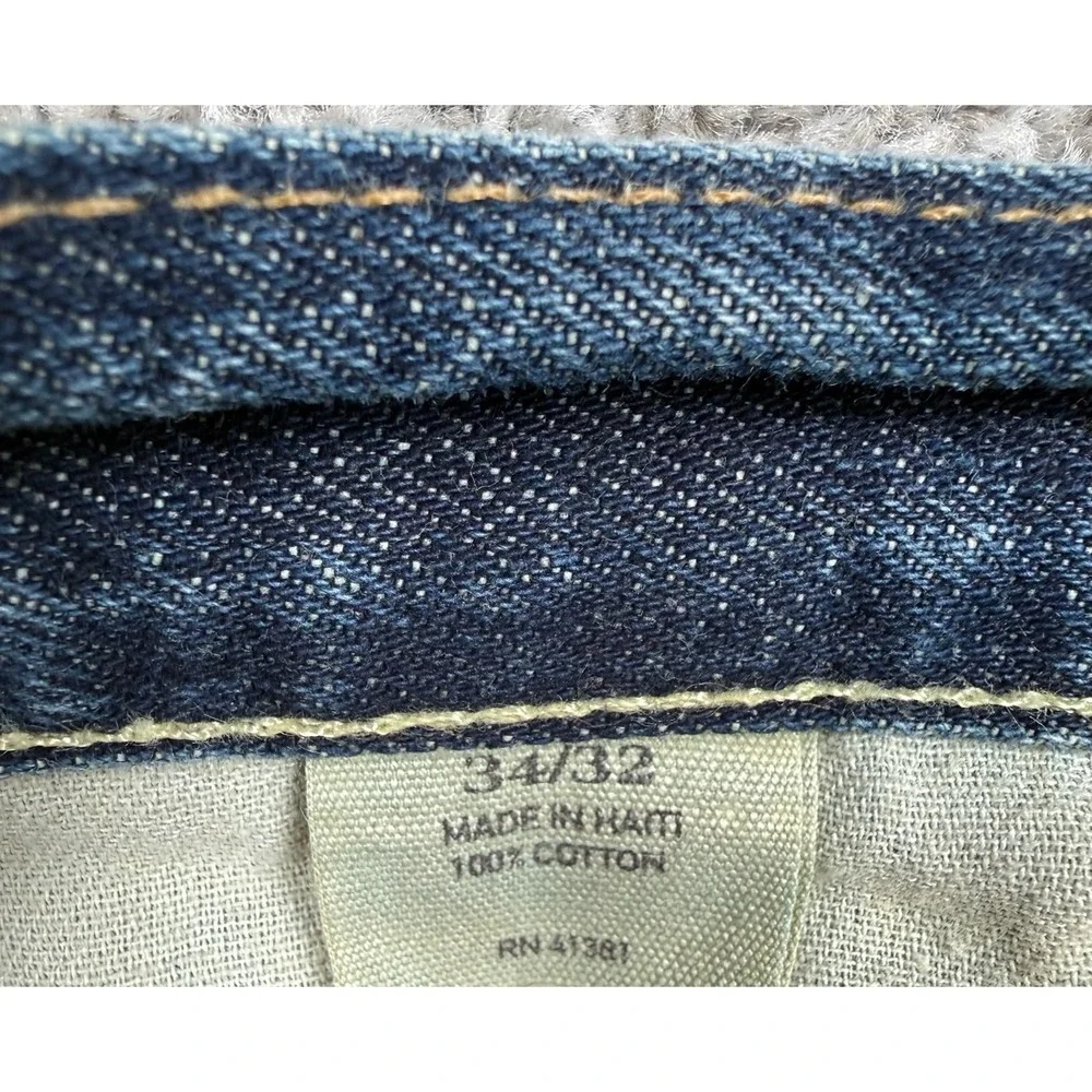 Polo Ralph Lauren Classic Fit Jeans Men's 36x32 Blue 100% Cotton Denim